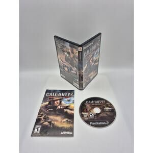 Call of Duty 2: Big Red One (PlayStation 2, 2005) CIB Complete Tested Working